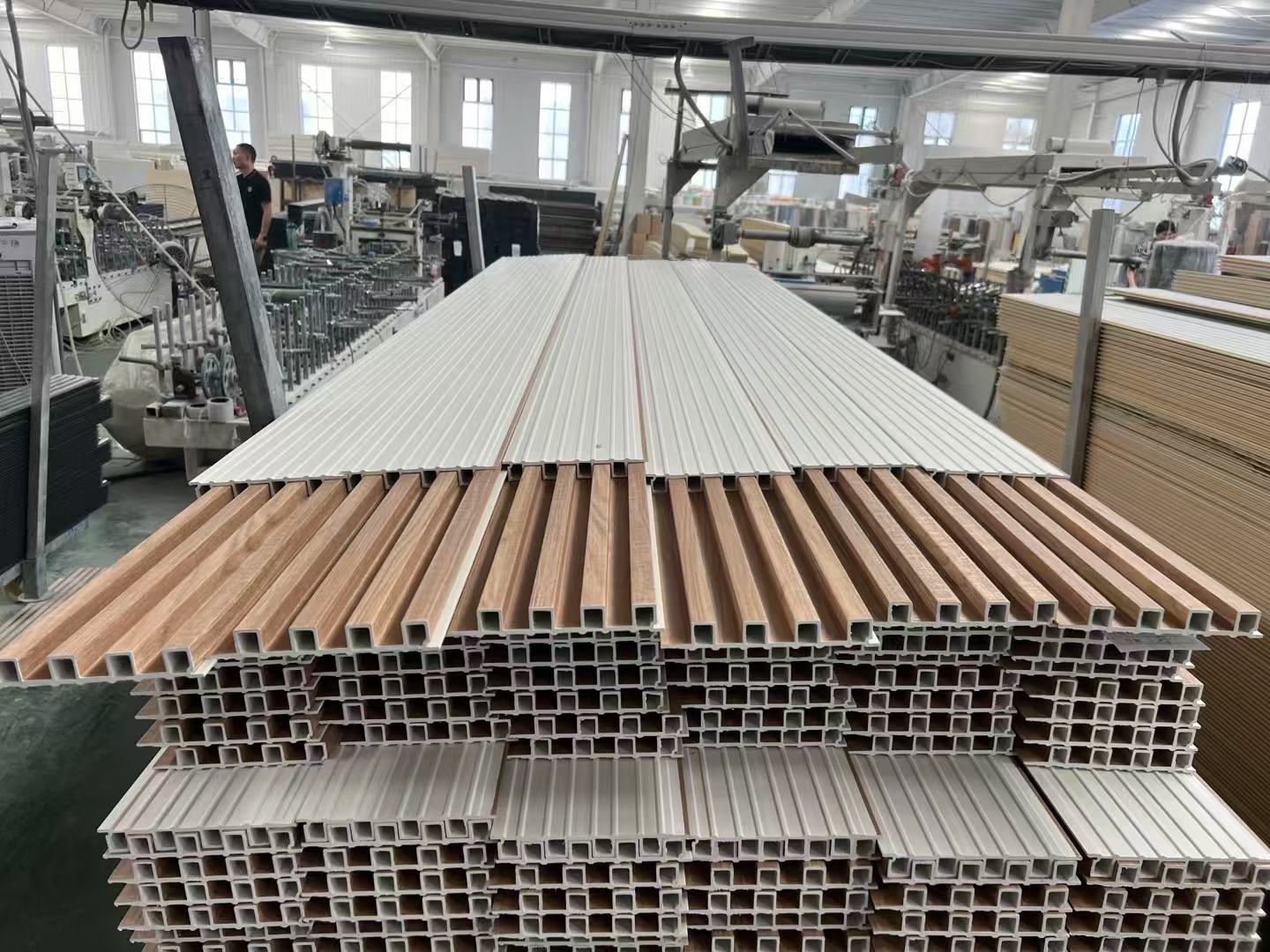 About Us interior wpc fluted wall panel board indoor wpc wood plastic composite pvc wall panel cladding