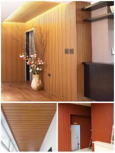 Decor Interior Wpc Wood Alternative Wall Panel Wpc Wall Panel indoor project