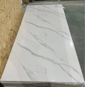 1220X2800X2.8mm High Glossy UV PVC Marble Wall Board pvc marble wall