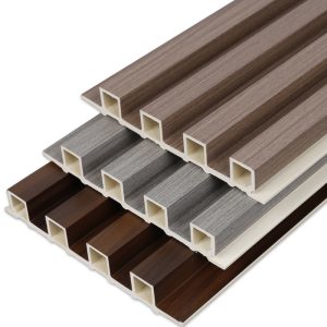 modern style interior background decoration wpc pvc fluted wall panel board