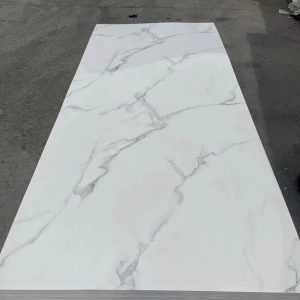 home decorative plastic wall panels uv marble alternative sheet for wall decoration pvc marbled sheet